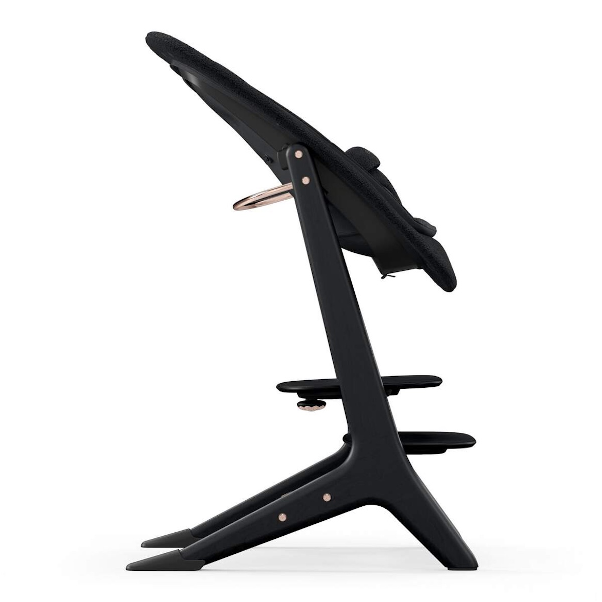 Set chaise haute LEMO Platinum 4in1 Cybex black wood black 