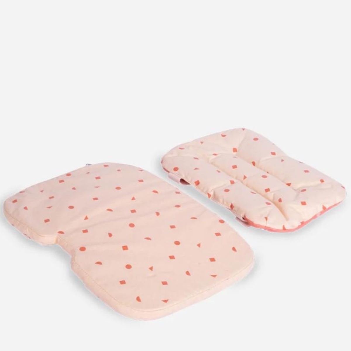 Set coussins coton KLAPP Kaos coral-pink