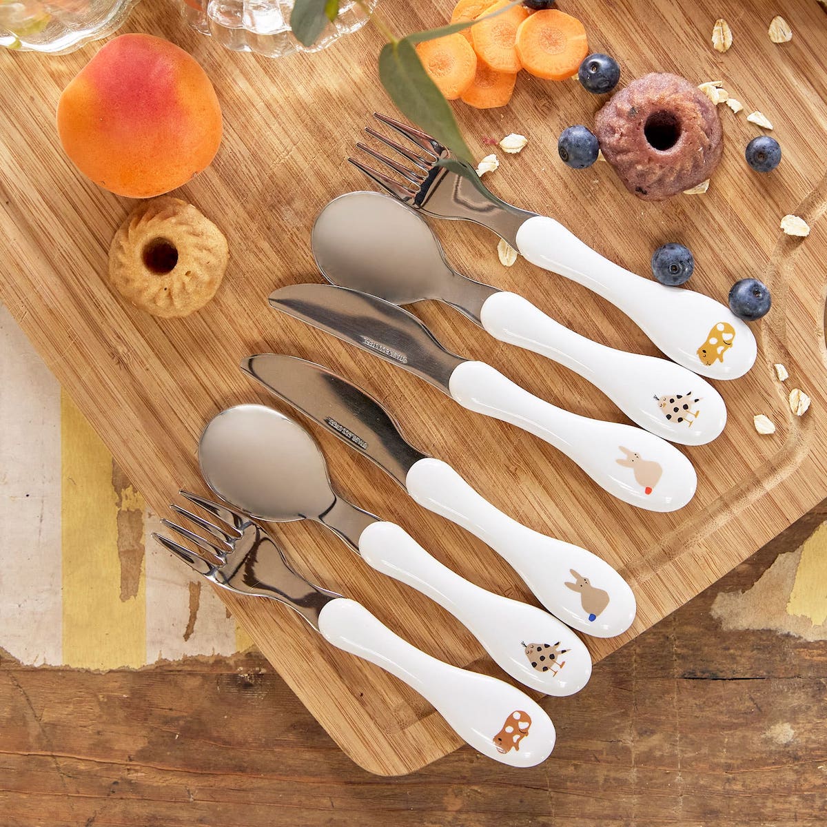 Set couverts LITTLE MATEYS Laessig Spicy orange