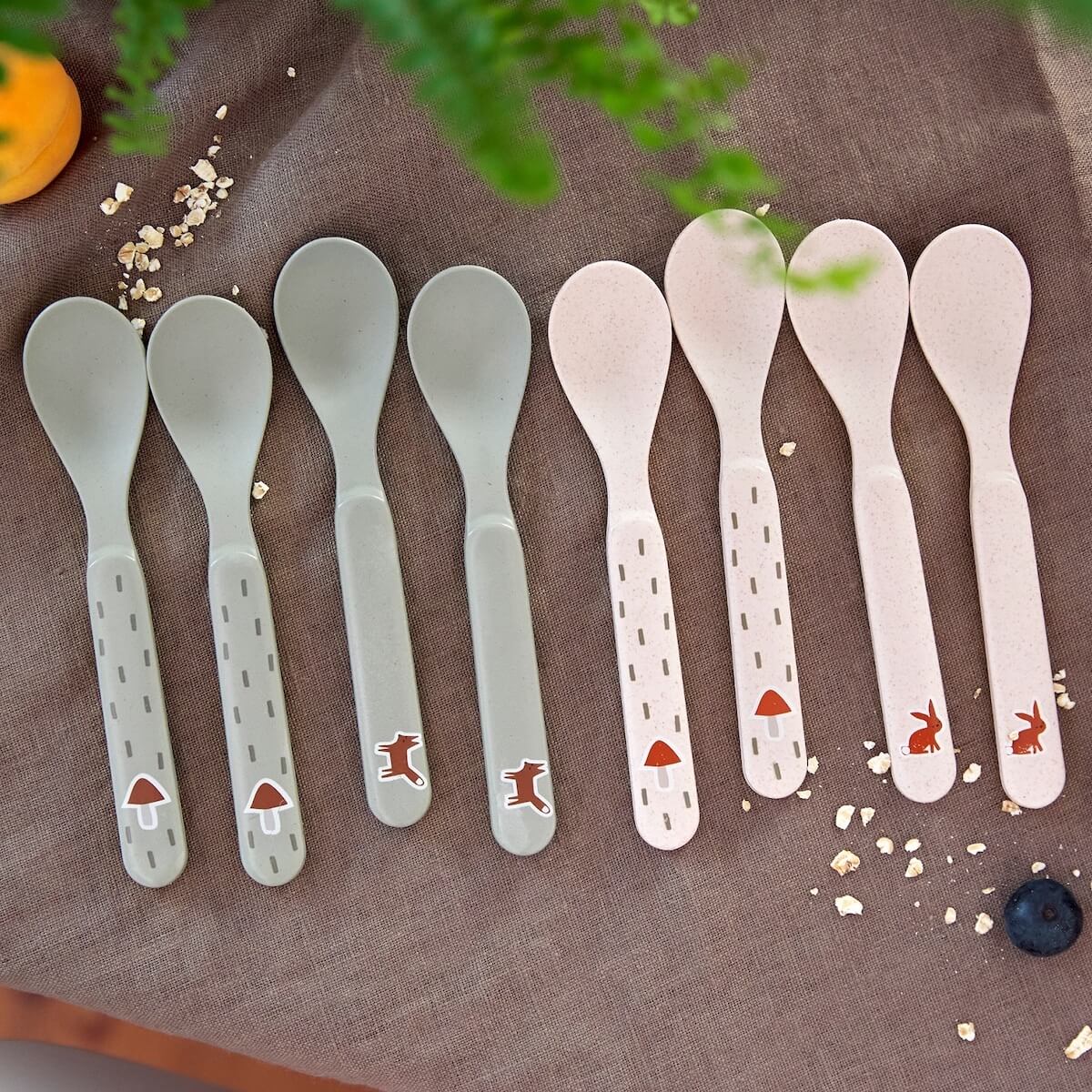 Set cuillère lapin LITTLE FOREST Laessig