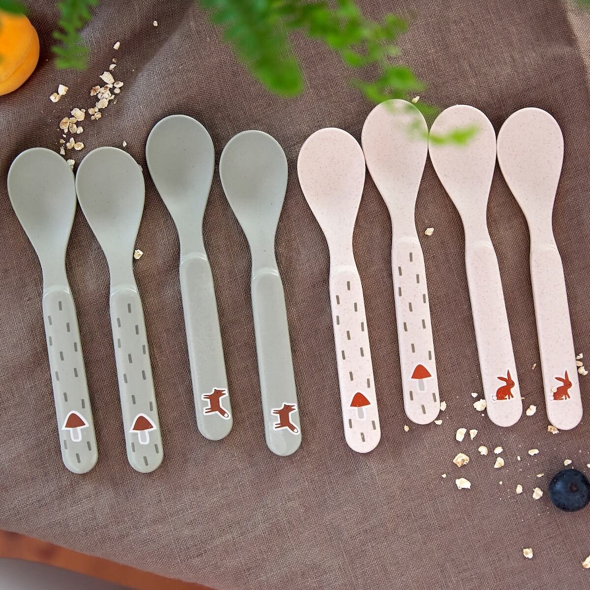 Set cuillère renard LITTLE FOREST Laessig