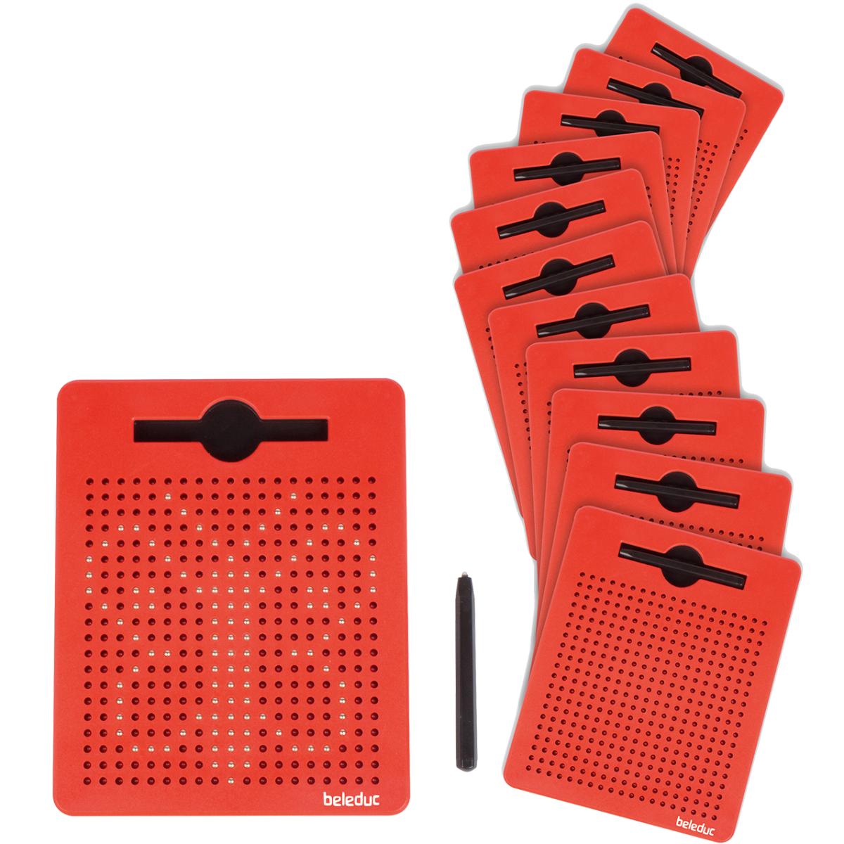 Set de 12 Magnetic Drawing Boards Beleduc