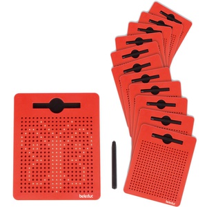 Set de 12 Magnetic Drawing Boards Beleduc