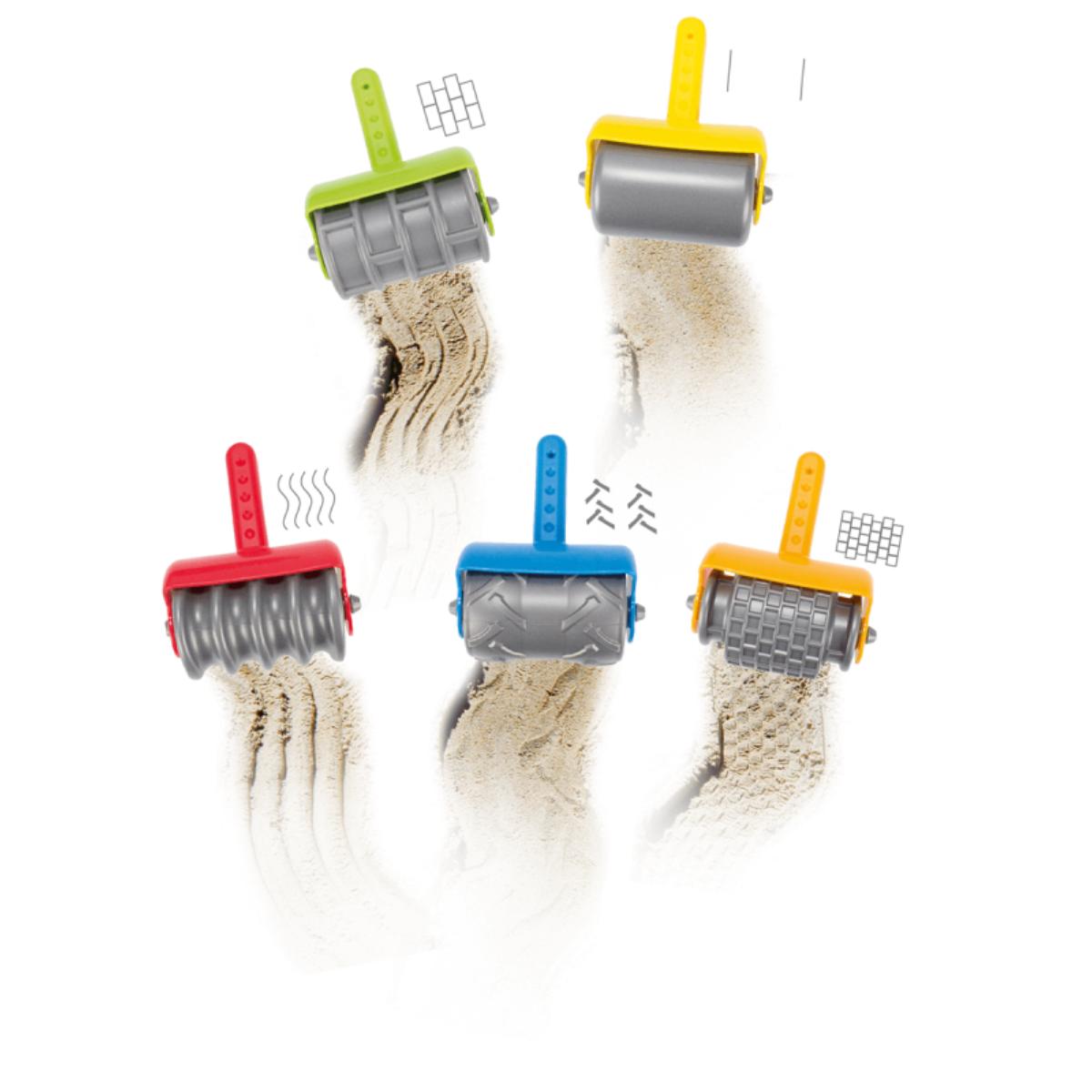 Set de 5 rouleaux à structure Beleduc