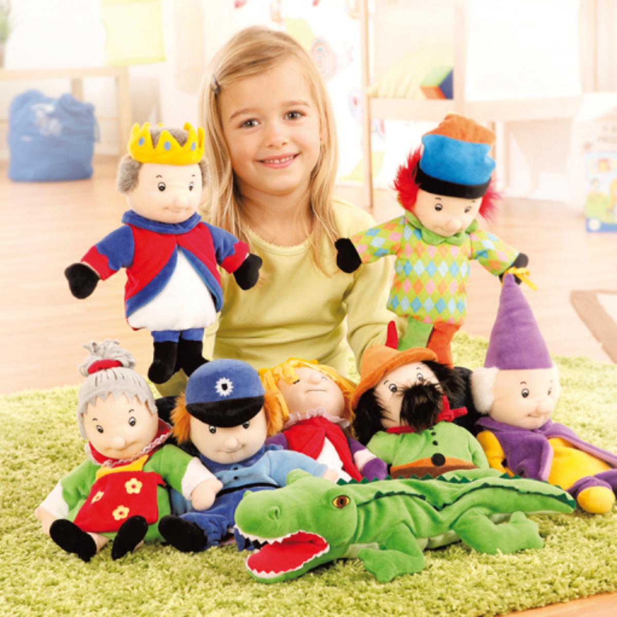 Set de 8 marionnettes SPECTACLE Beleduc