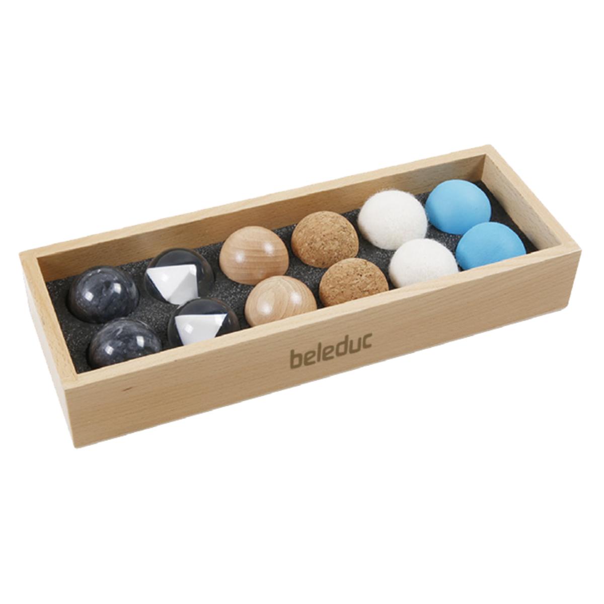 Set de boules Toucher 12 pcs. Beleduc