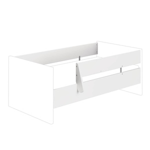Set de sécurité 70x140cm pour la transformation du lit bébé en niveau junior OSCAR Paidi blanc