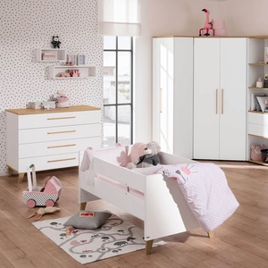 Set de sécurité 70x140cm pour la transformation du lit bébé en niveau junior OSCAR Paidi blanc