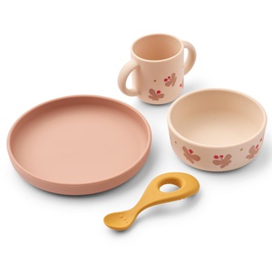 Set de vaisselle VIVI Liewood Butterfly Apple blossom