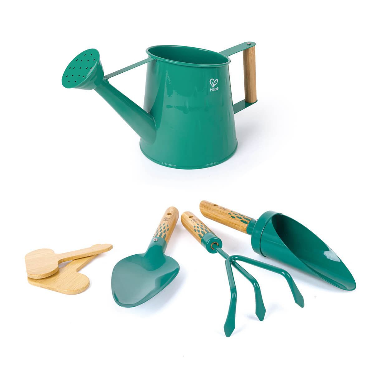 Set du petit jardinier Hape vert