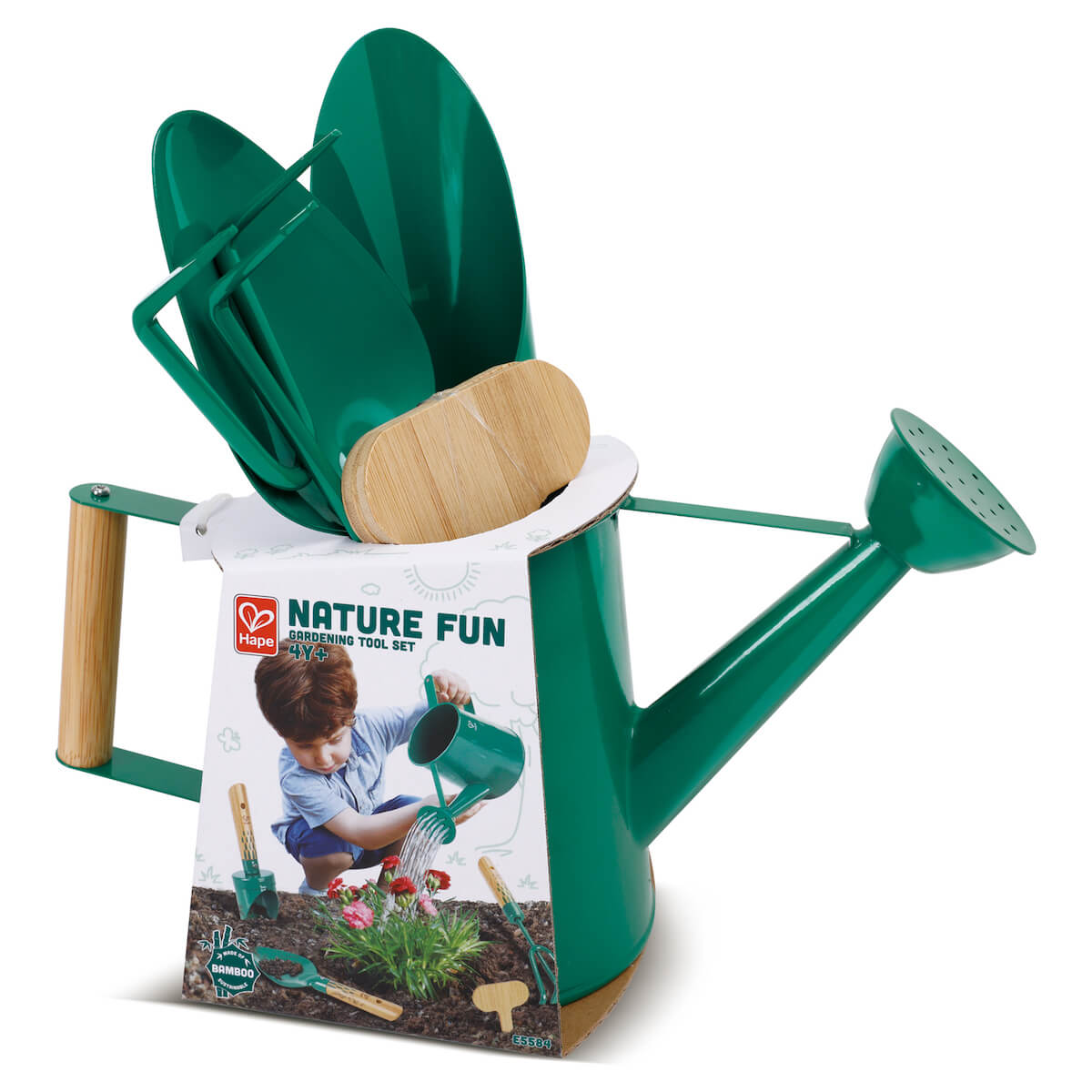 Set du petit jardinier Hape vert