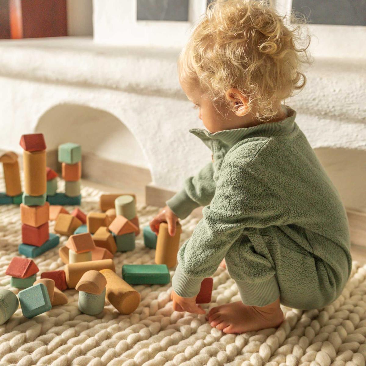 Set groupe Kork's Blocs colorées & formes 120 pcs. Beleduc