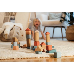 Set groupe Kork's Blocs colorées & formes 120 pcs. Beleduc