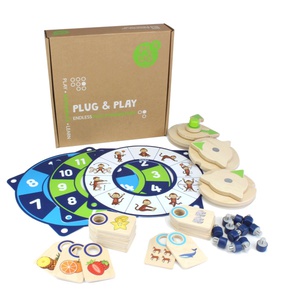 Set horloge & jeux d'actions Plug it Beleduc