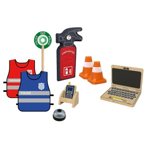 Set jeu de rôle Pompiers & Police Beleduc