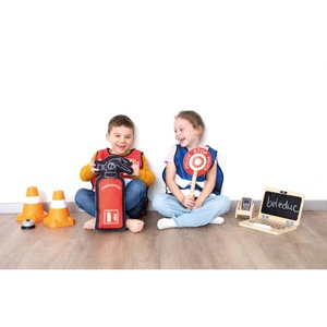 Set jeu de rôle Pompiers & Police Beleduc