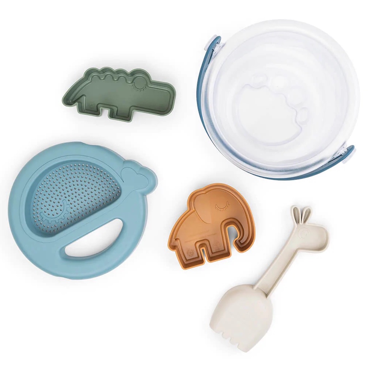 Set jouets de plage 5 pcs DEER FRIENDS Done by Deer Blue mix