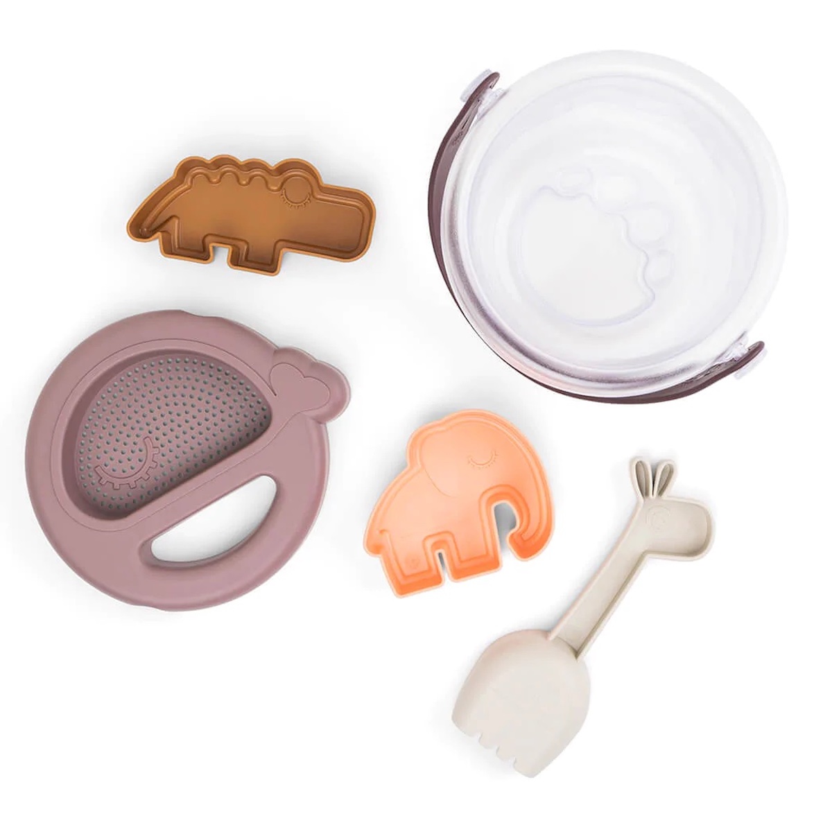 Set jouets de plage 5 pcs DEER FRIENDS Done by Deer Powder mix