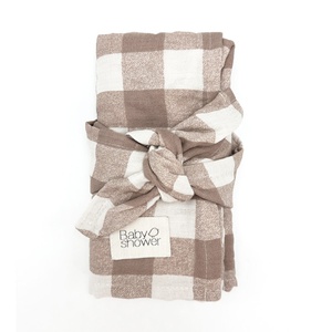 Set langes MINIMAX Babyshower vichy caramel