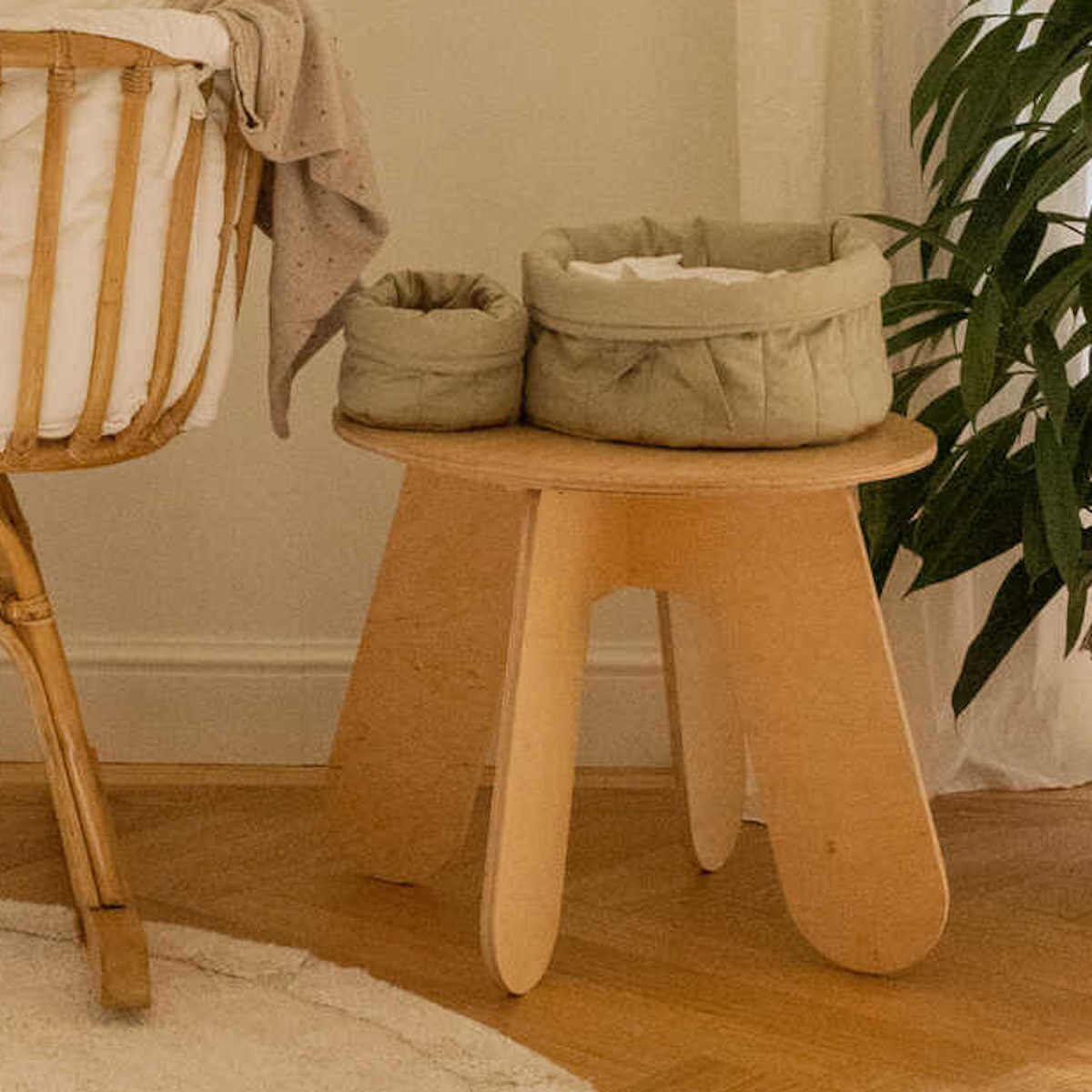 Set paniers matelassés BAMBIE Lorena Canals Olive