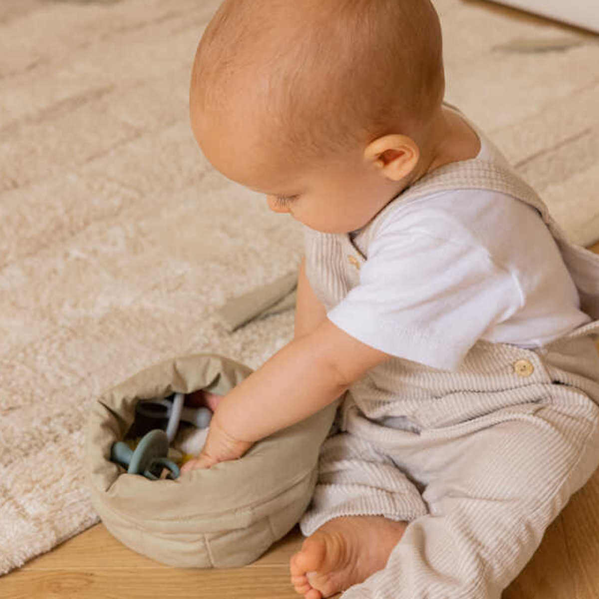 Set paniers matelassés BAMBIE Lorena Canals Olive