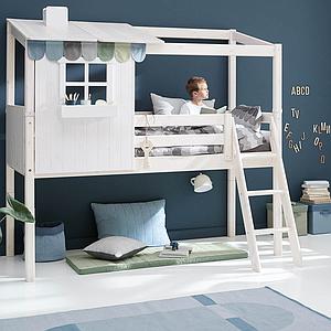 Set paniers rangements ROOM COLLECTION Flexa light-dark dusty blue