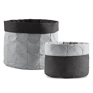 Set paniers rangements ROOM COLLECTION Flexa light-dark dusty grey