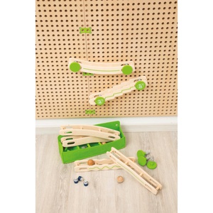 Set piste de billes Plug it Beleduc