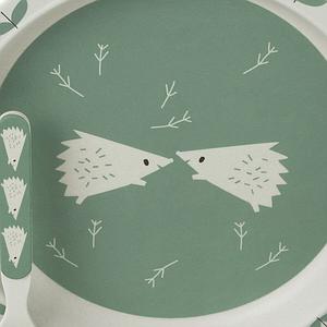 Set repas bamboo HEDGEHOG Fresk