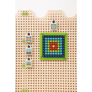 Set Tic Tac Toe et mosaïques Plug it Beleduc