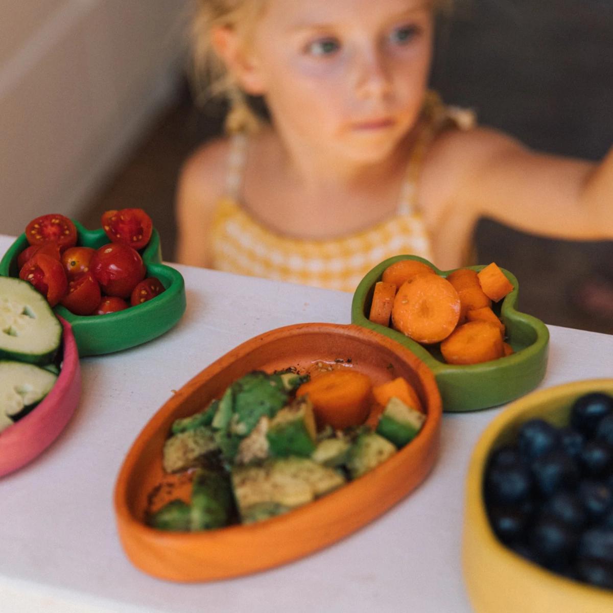 Set vaisselle assiette cuillère CATHY THE CARROT Oli & Carol