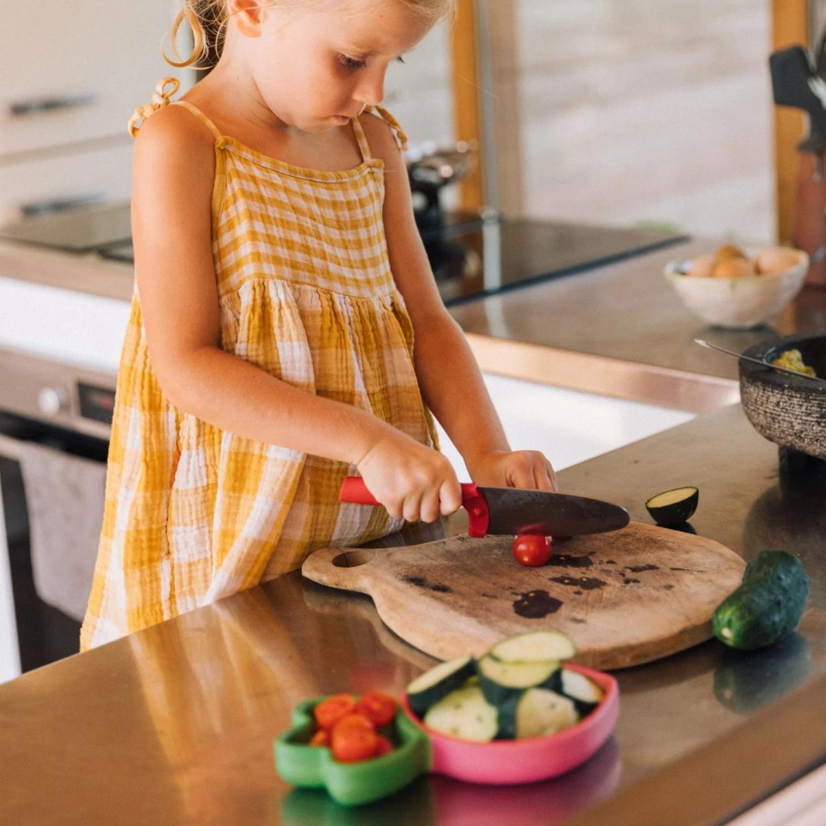 Set vaisselle assiette cuillère RAMONA THE RADISH Oli & carol