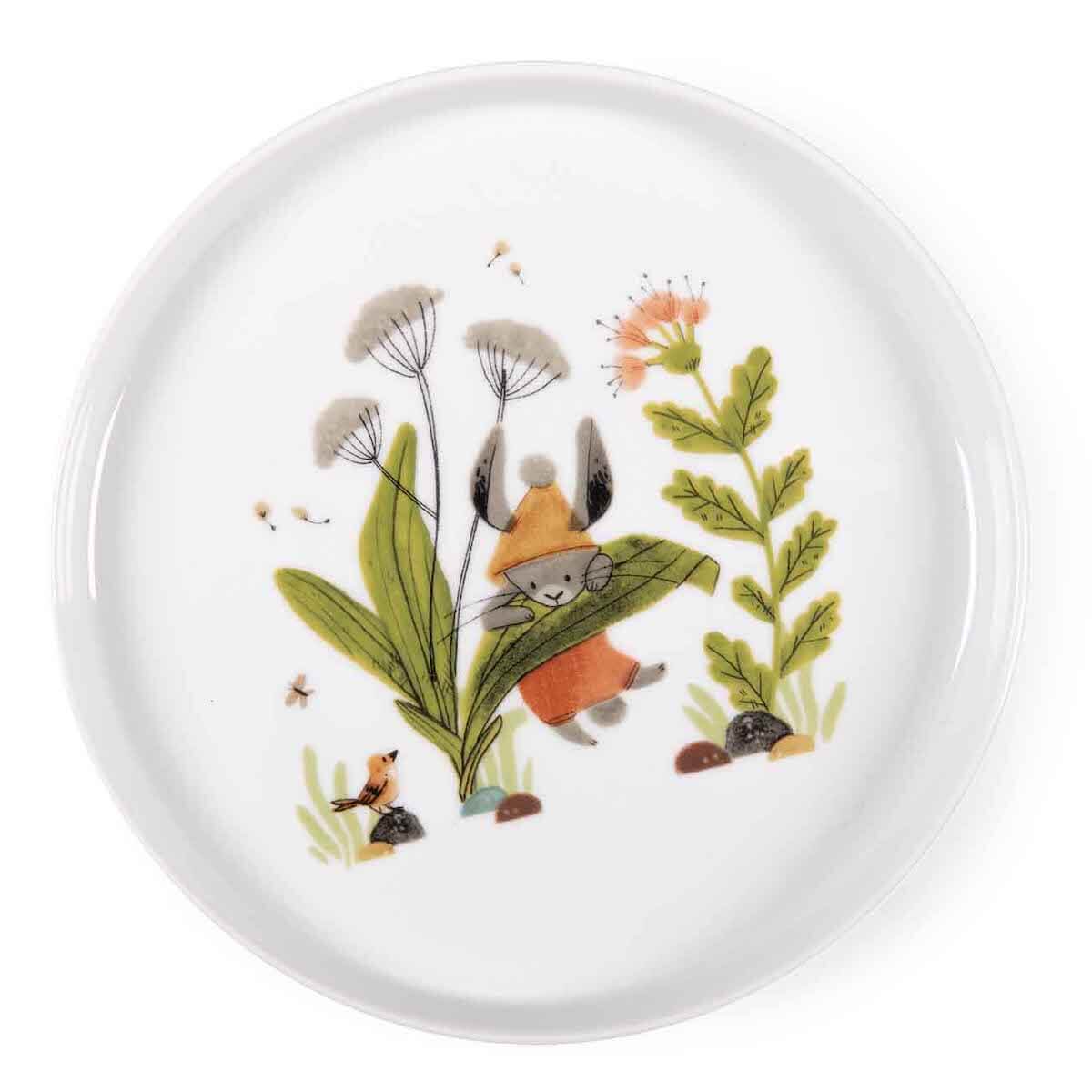 Set vaisselle porcelaine TROIS PETITS LAPINS Moulin Roty