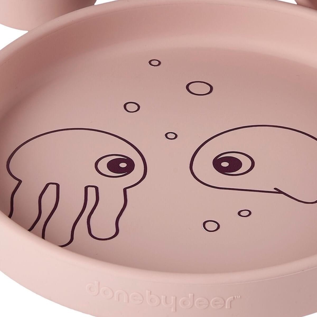 Set vaisselle silicone SEA FRIENDS Done by Deer powder