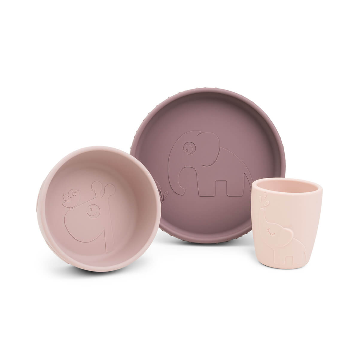 Set vaisselle silicone STICK&STAY Done by Deer Powder