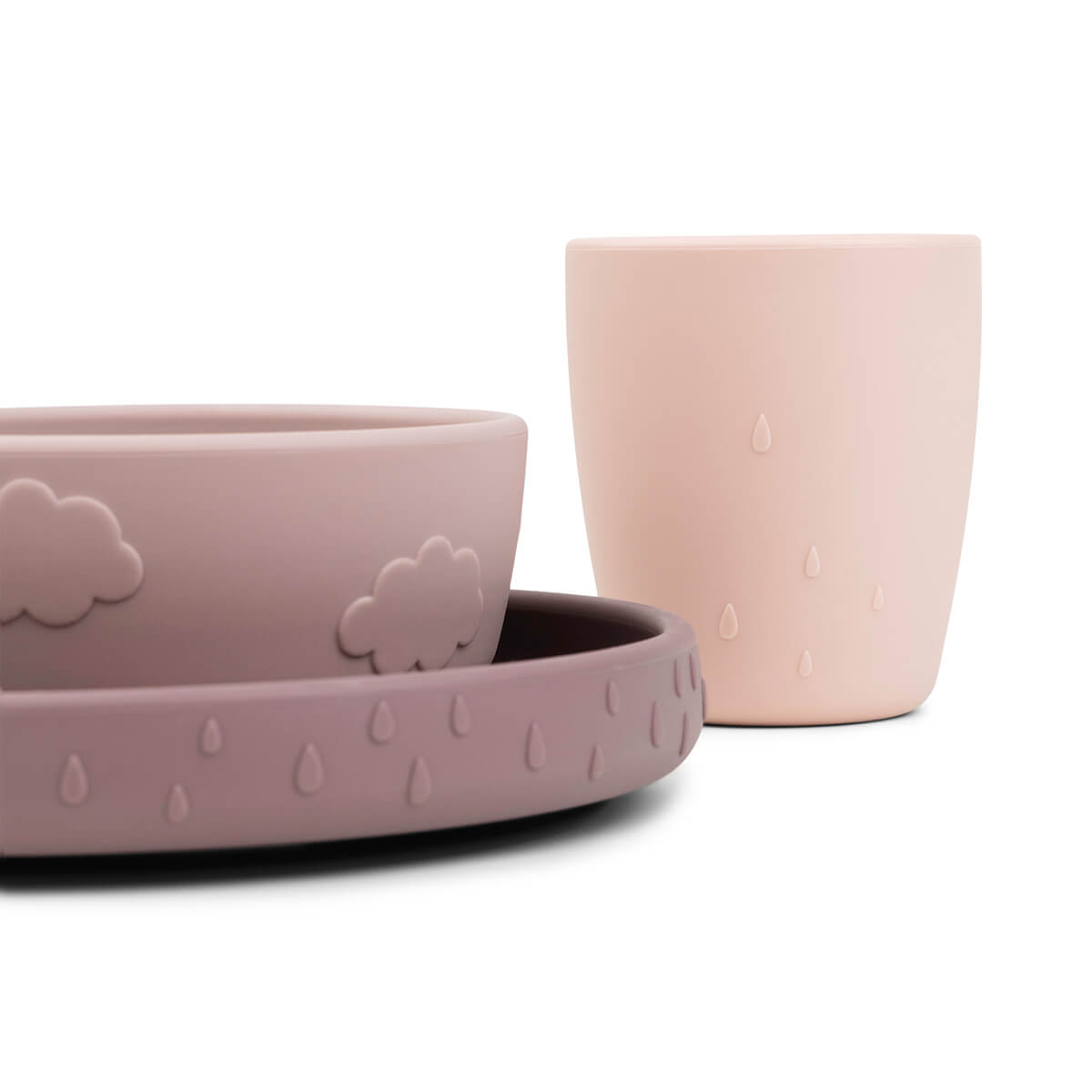 Set vaisselle silicone STICK&STAY Done by Deer Powder
