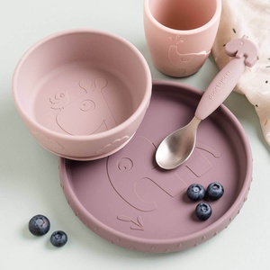 Set vaisselle silicone STICK&STAY Done by Deer Powder