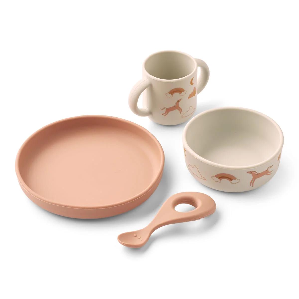Set vaisselle VIVI Liewood Dream ecru