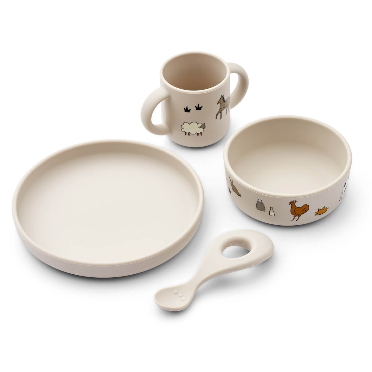 Set vaisselle VIVI Liewood farm sandy