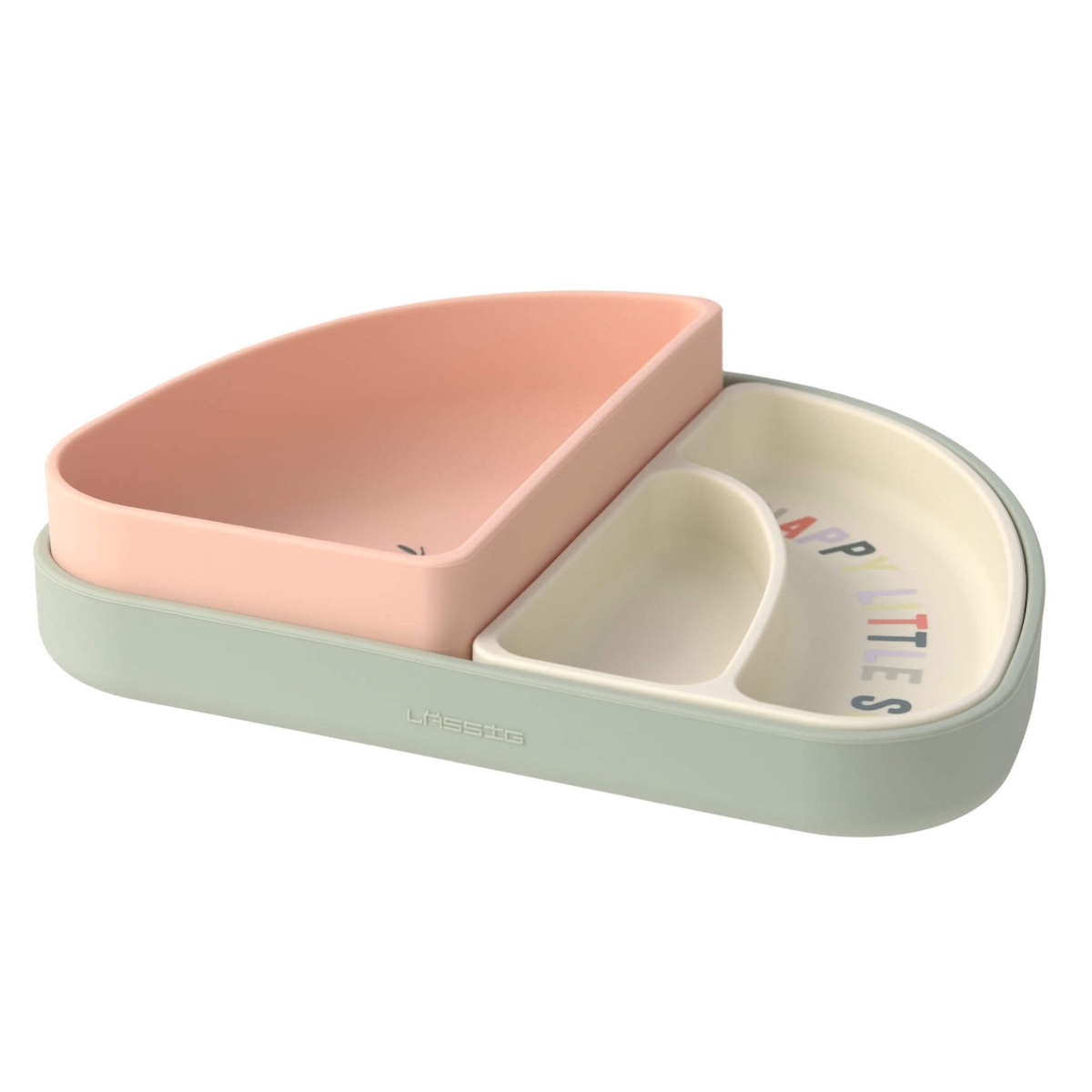 Set vaisselles Silicone Happy Fruits Cherry Laessig