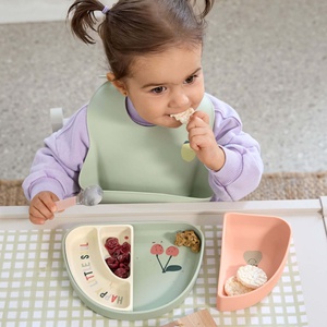 Set vaisselles Silicone Happy Fruits Cherry Laessig