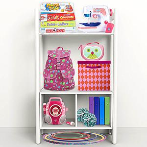 SHELFIE Midi A by Flexa Bibliothèque 131 cm Blanc