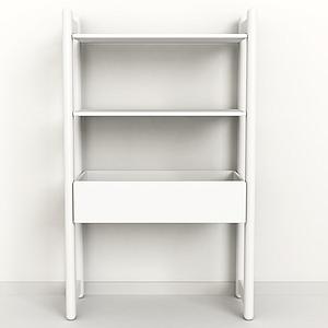 SHELFIE Midi D by Flexa Bac de rangement 131 cm Blanc