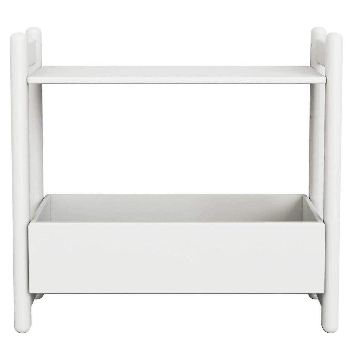 SHELFIE Mini D by Flexa Bac de rangement 74 cm Blanc