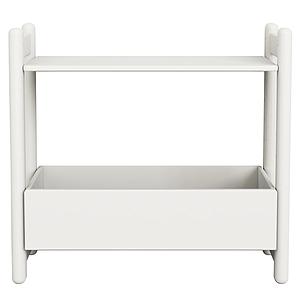 SHELFIE Mini D by Flexa Bac de rangement 74 cm Blanc