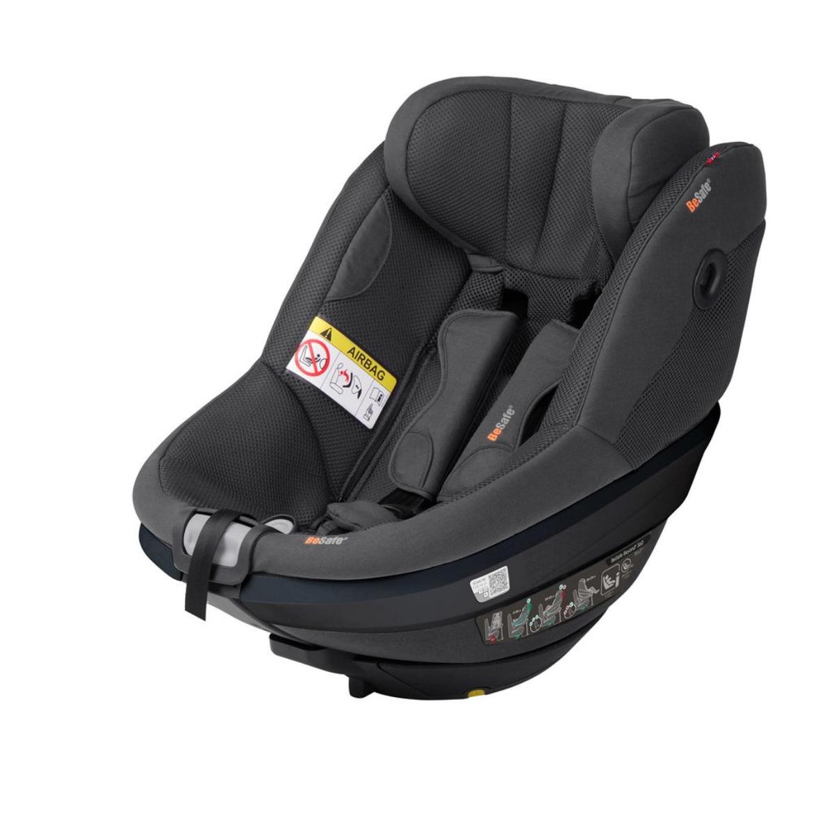 Siège auto 6 mois à 6 ans Beyond 2 360 Besafe dark grey mélange