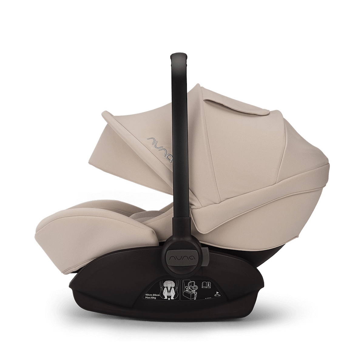 Siège auto bébé portable ARRA NEXT Nuna biscotti