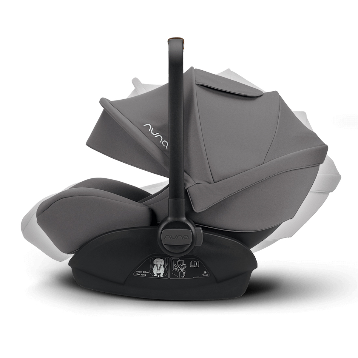 Siège auto bébé portable ARRA NEXT Nuna granite