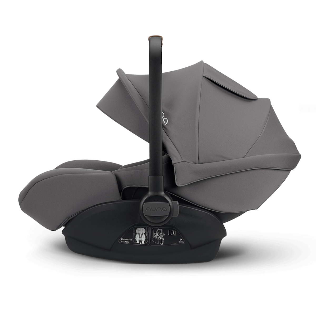 Siège auto bébé portable ARRA NEXT Nuna granite
