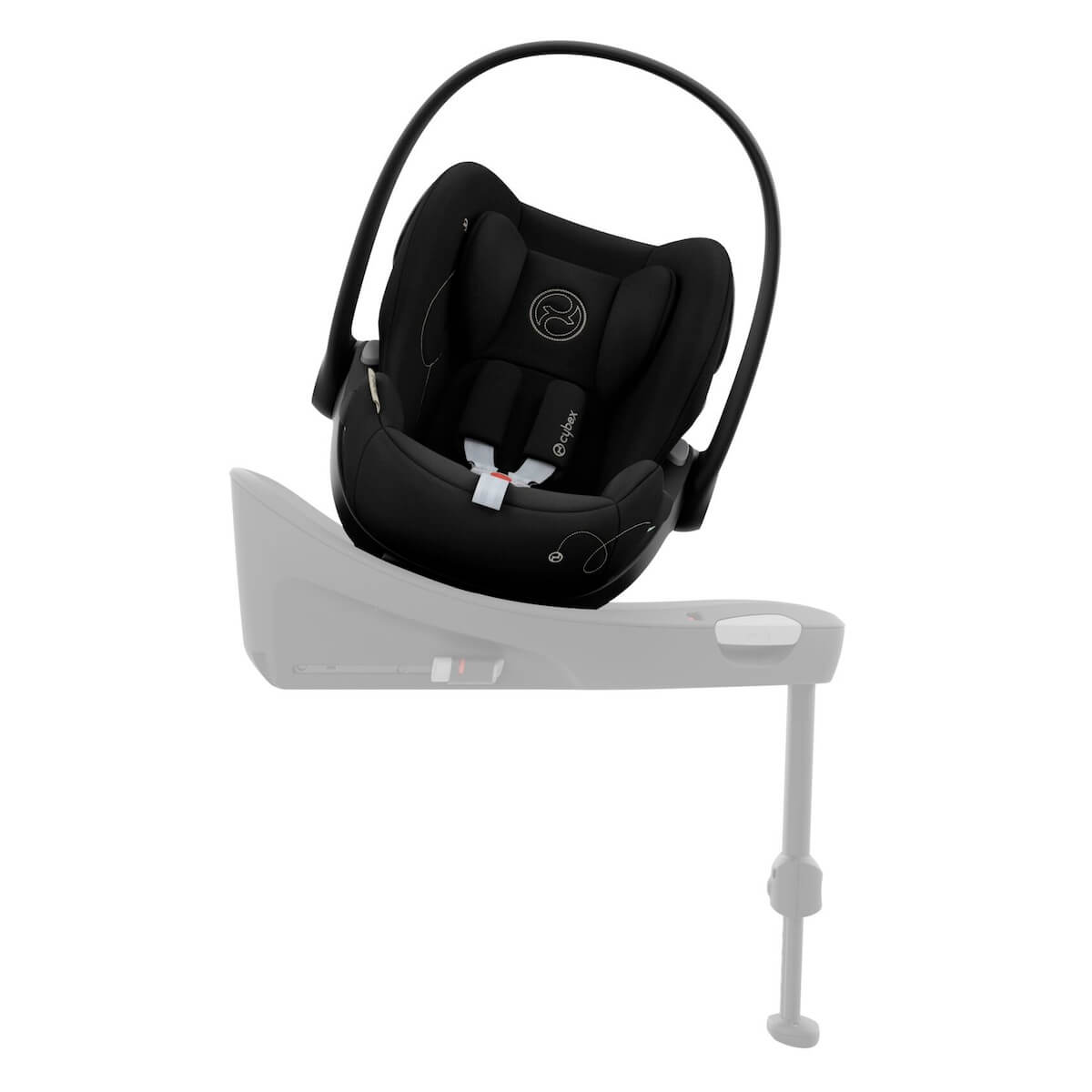 Siège auto bébé portable CLOUD G I-SIZE Cybex Moon Black